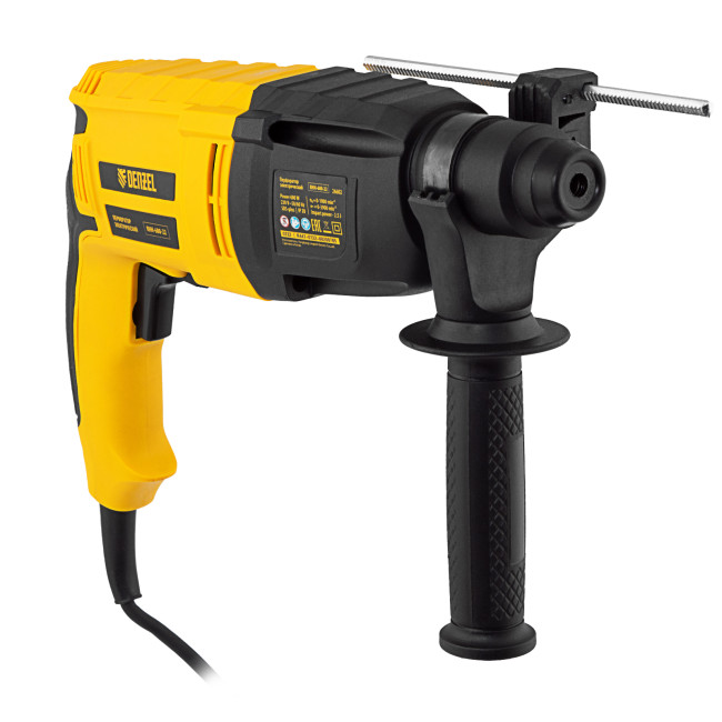 Перфоратор электрический RHH-600-22, SDS-plus, 600 Вт, 2,5 Дж, 2 реж. Denzel в Новосибирске