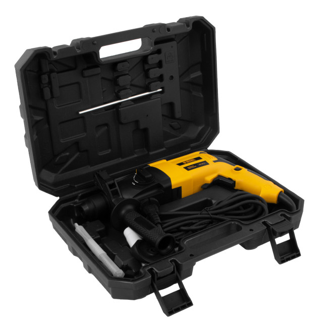 Перфоратор электрический RHH-600-22, SDS-plus, 600 Вт, 2,5 Дж, 2 реж. Denzel в Новосибирске