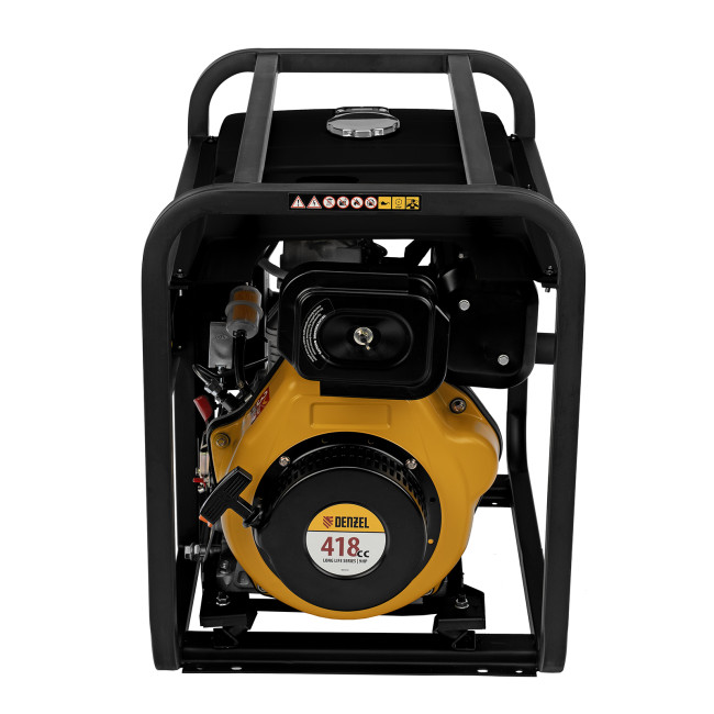 Генератор дизельный DES-55, 5,5 кВт, 230 В, 11 л, ручной стартер Denzel в Новосибирске