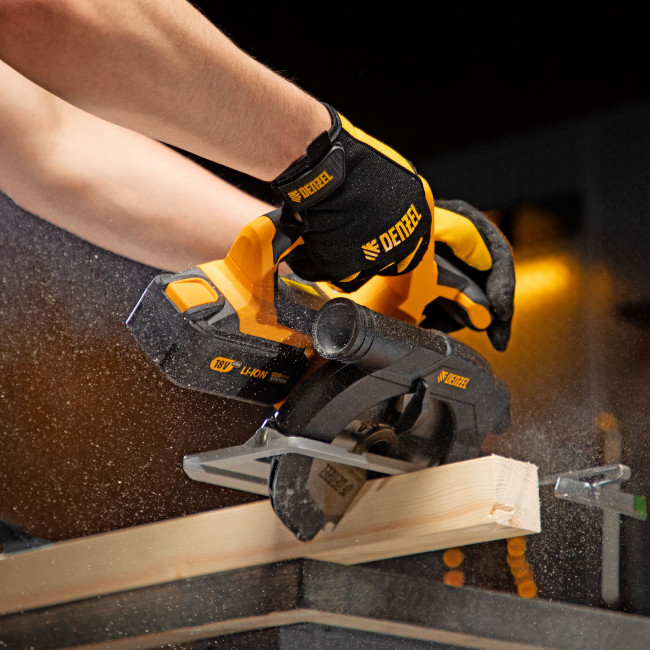 Пила циркулярная аккумуляторная бесщет. CCS-165, 18В Li-Ion Denzel в Новосибирске