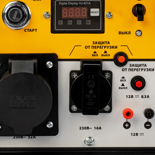Генератор дизельный DES-55E, 5,5 кВт, 230 В, 11 л, электростартер Denzel в Новосибирске Генератор дизельный DES-55E, 5,5 кВт, 230 В, 11 л, электростартер Denzel в Новосибирске
