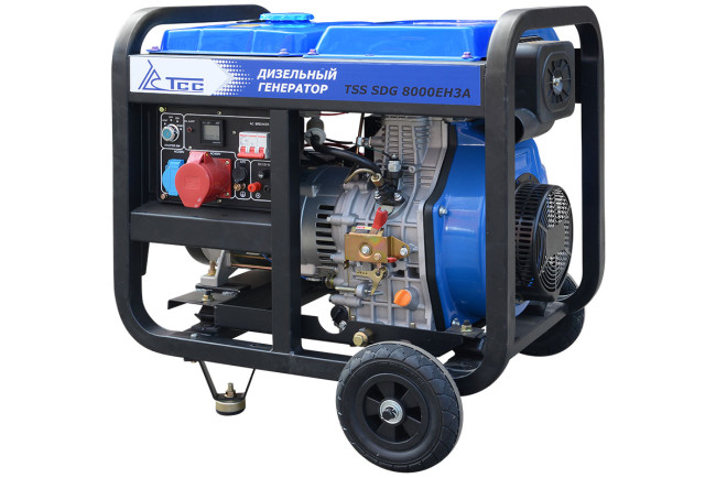 Дизель генератор TSS SDG 8000EH3A с АВР в Новосибирске