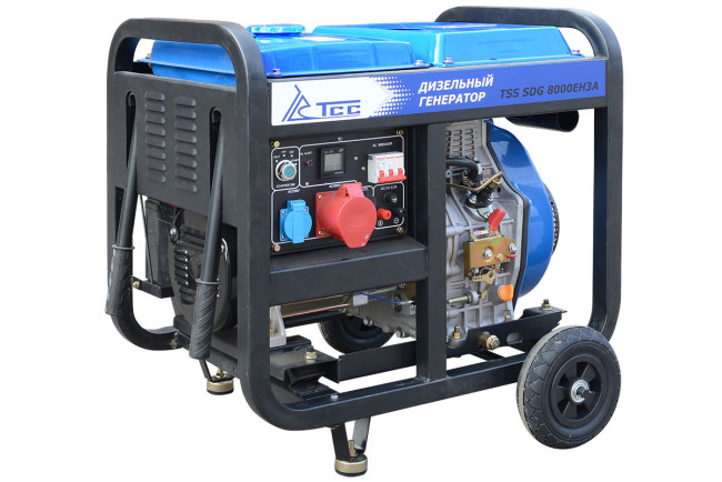 Дизель генератор TSS SDG 8000EH3A с АВР в Новосибирске