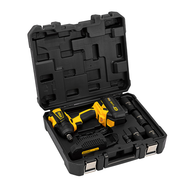 Гайковерт ударный аккумуляторный бесщет CIW-IB-300, Li-ion, 18В, 300Нм Denzel в Новосибирске