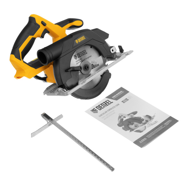 Пила циркулярная аккумуляторная бесщет. CCS-165-0, 18В Li-Ion Denzel в Новосибирске