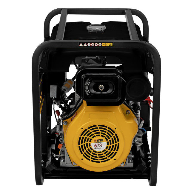 Генератор дизельный DES-85E, 8,5 кВт, 230 В, 16 л, электростартер Denzel в Новосибирске