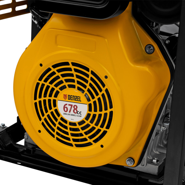 Генератор дизельный DES-85E, 8,5 кВт, 230 В, 16 л, электростартер Denzel в Новосибирске