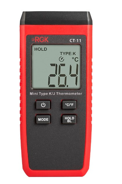 Термометр RGK CT-11 с зондом температуры воздуха TR-10A в Новосибирске