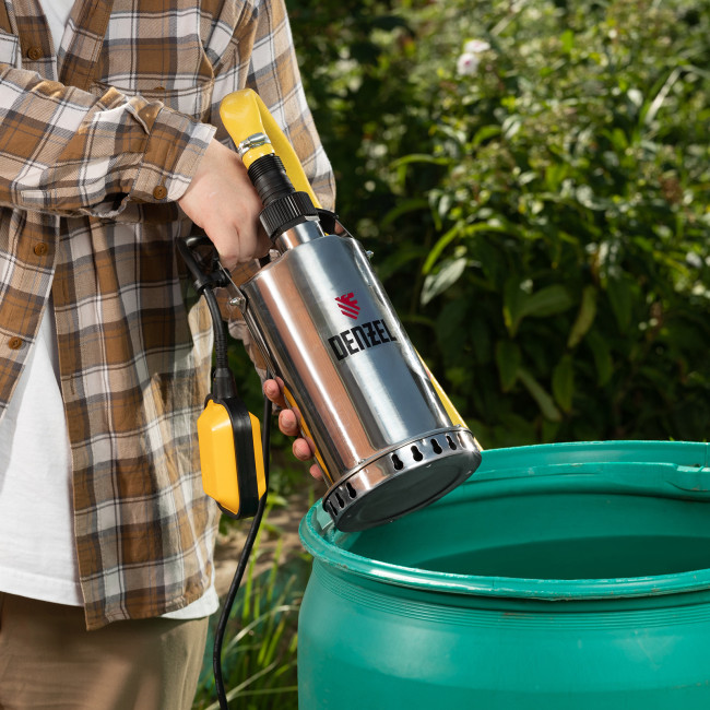 Дренажный насос DP600X, 600 Вт, подъем 7.5 м, 8500 л/ч Denzel в Новосибирске