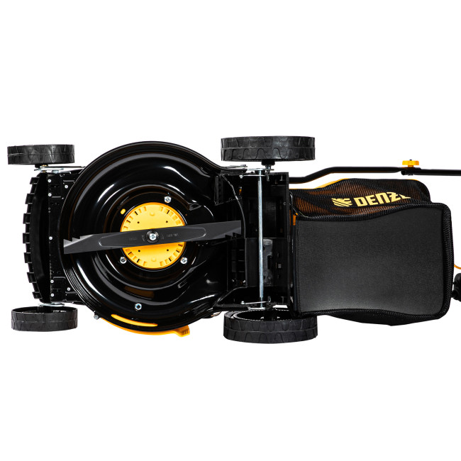 Газонокосилка аккумуляторная бесщеточная RLM450-36, Li-ion, 36 В, 4 Ач, 450 мм, травосборник 40 л Denzel в Новосибирске