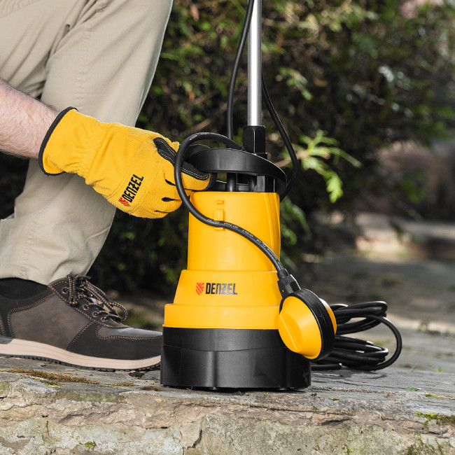 Дренажный насос для чистой воды DPB400, 400 Вт, подъем 11 м, 5500 л/ч Denzel в Новосибирске