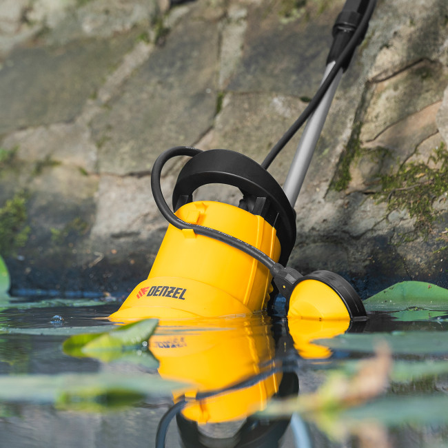 Дренажный насос для чистой воды DPB400, 400 Вт, подъем 11 м, 5500 л/ч Denzel в Новосибирске