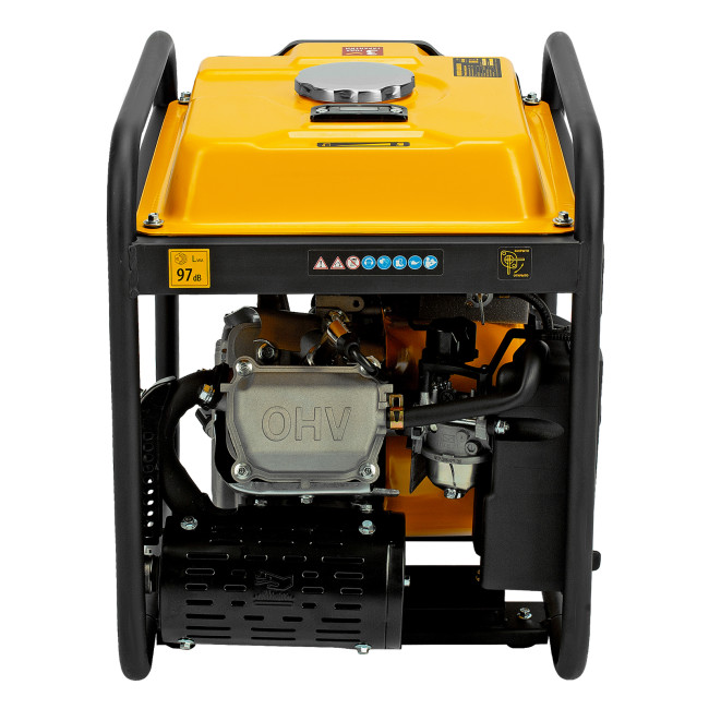 Генератор инверторный GK-5500iF, 5,5 кВт, 230 В, ручной старт DENZEL в Новосибирске