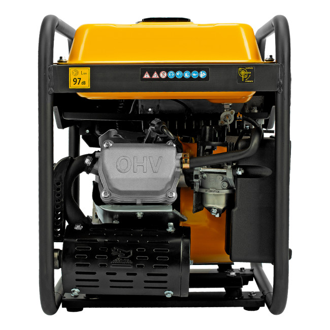 Генератор инверторный GK-5500iF, 5,5 кВт, 230 В, ручной старт DENZEL в Новосибирске