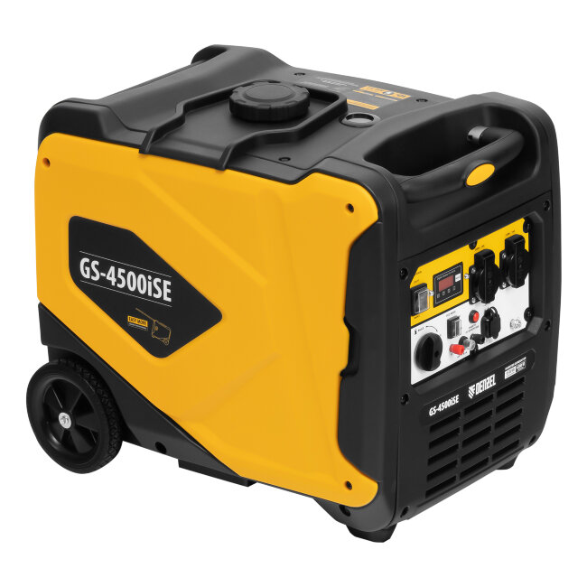 Генератор инверторный GS-4500iSE, 4,5 кВт, 230 В, закрытый корпус, электростартер Denzel в Новосибирске