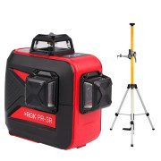 Комплект: лазерный уровень RGK PR-3R + штанга-упор Комплект: лазерный уровень RGK PR-3R + штанга-упор