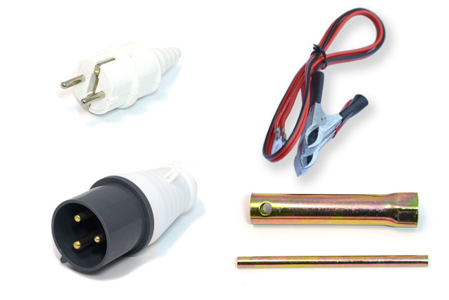 Бензогенератор 6 кВт TSS SGG 6000EHNA в кожухе МК-1.1 в Новосибирске