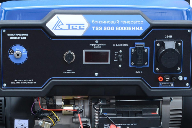 Бензогенератор 6 кВт TSS SGG 6000EHNA с АВР в Новосибирске