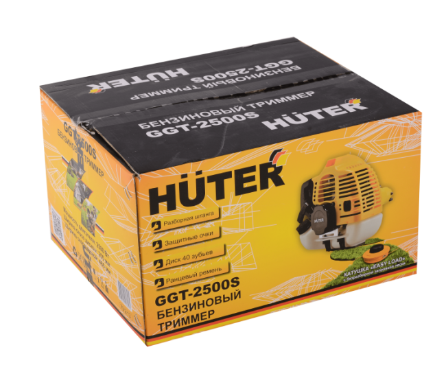 Триммер бензиновый HUTER GGT-2500S в Новосибирске
