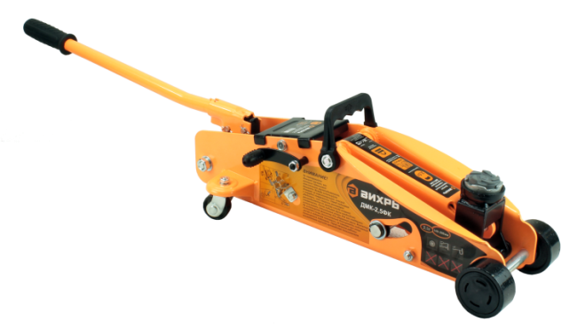 Домкрат гидравлический подкатной ДМК-2,5ФК Вихрь в Новосибирске