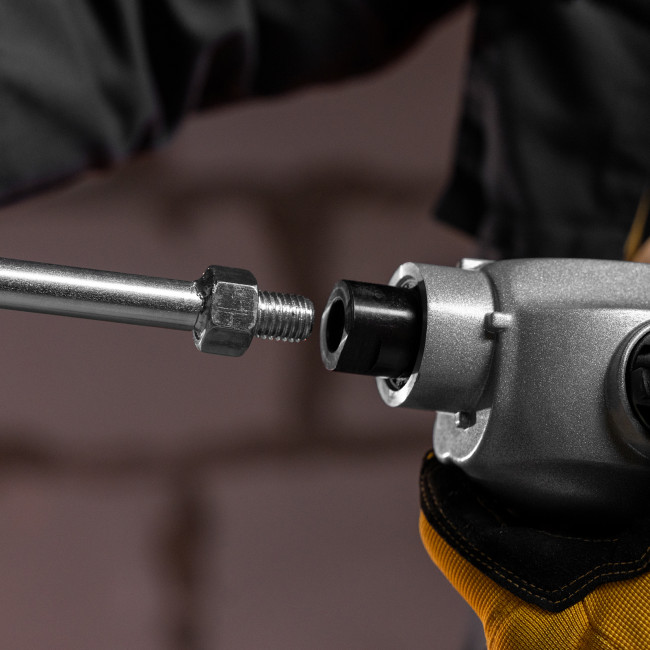 Миксер строительный EM-1-1220, 1220 Вт, 0-480/0-800 об/мин Denzel в Новосибирске