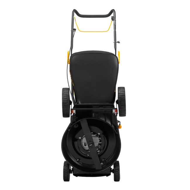 Газонокосилка бензиновая GLD-460, 146 куб.см, ширина 46 см, ручная, 7 уровней, травосборник 50 л Denzel в Новосибирске