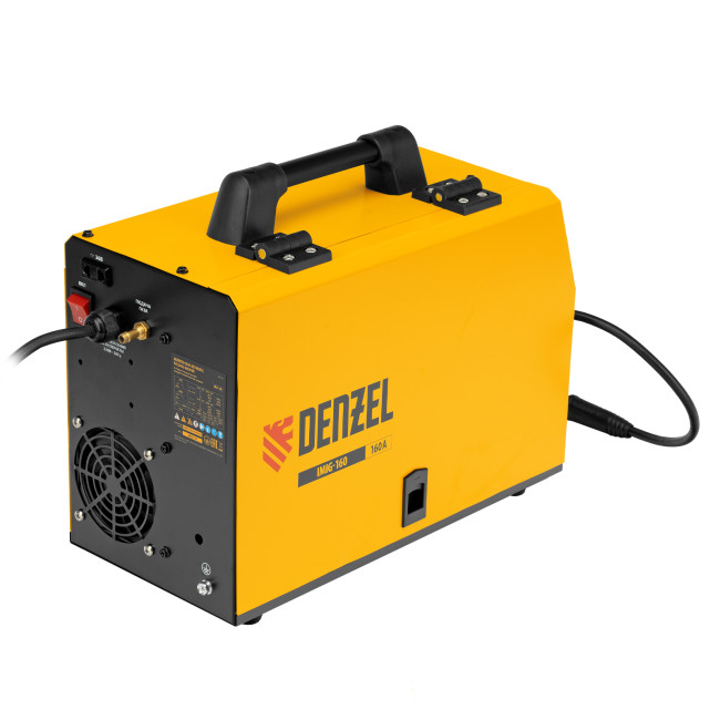 Аппарат инвертор. полуавтомат. cварки IMIG-160 Synergy, 160 А, ПВ 60%, катушка 5 кг Denzel в Новосибирске