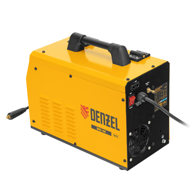 Аппарат инвертор. полуавтомат. cварки IMIG-160 Synergy, 160 А, ПВ 60%, катушка 5 кг Denzel в Новосибирске