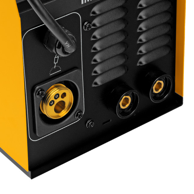 Аппарат инвертор. полуавтомат. cварки IMIG-160 Synergy, 160 А, ПВ 60%, катушка 5 кг Denzel в Новосибирске