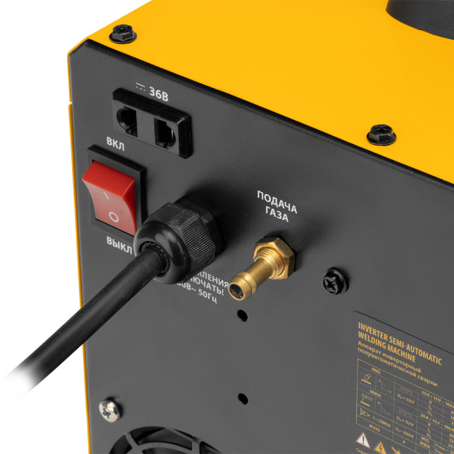 Аппарат инвертор. полуавтомат. cварки IMIG-160 Synergy, 160 А, ПВ 60%, катушка 5 кг Denzel в Новосибирске