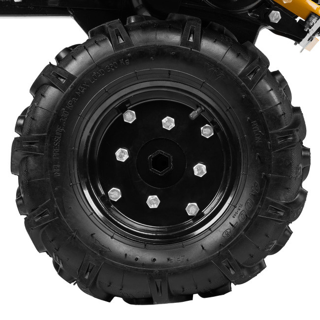 Мотоблок DPT-270, 7 л.с., ремен.сцеп, шир 85 см, глуб 35 см,фрез 3х4,ШОМ,скор 2В/1Н,кол 8" Denzel в Новосибирске