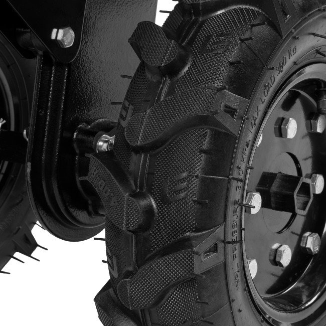 Мотоблок DPT-270, 7 л.с., ремен.сцеп, шир 85 см, глуб 35 см,фрез 3х4,ШОМ,скор 2В/1Н,кол 8" Denzel в Новосибирске