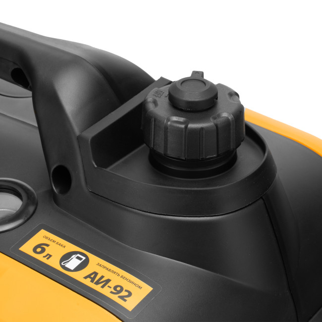 Генератор инверторный GS-2200iS, 2,2 кВт, 230 В, закрытый корпус, ручной старт DENZEL в Новосибирске