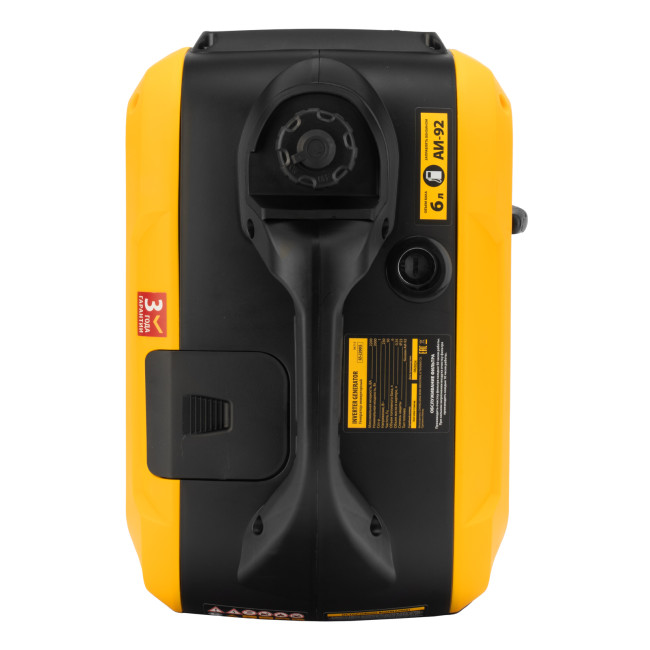 Генератор инверторный GS-2200iS, 2,2 кВт, 230 В, закрытый корпус, ручной старт DENZEL в Новосибирске