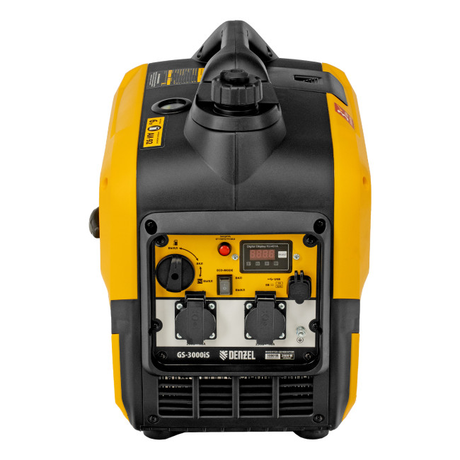 Генератор инверторный GS-3000iS, 3,0 кВт, 230 В, закрытый корпус, ручной старт Denzel в Новосибирске Генератор инверторный GS-3000iS, 3,0 кВт, 230 В, закрытый корпус, ручной старт Denzel в Новосибирске