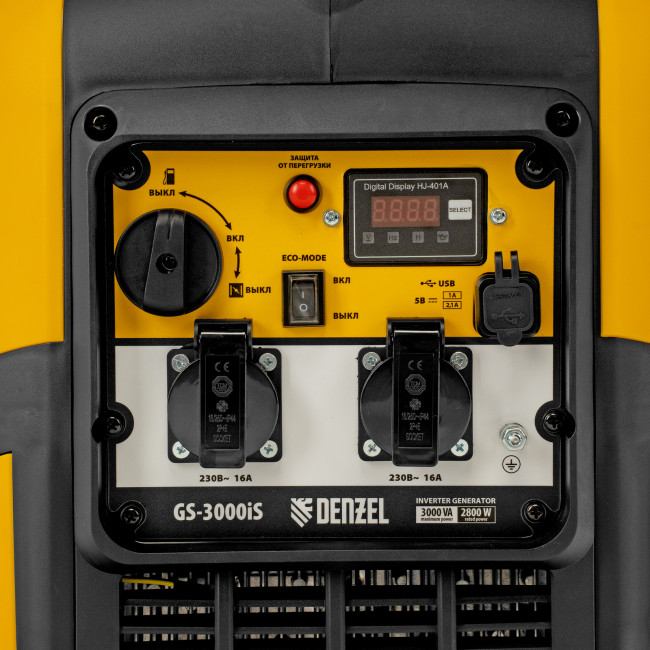 Генератор инверторный GS-3000iS, 3,0 кВт, 230 В, закрытый корпус, ручной старт Denzel в Новосибирске Генератор инверторный GS-3000iS, 3,0 кВт, 230 В, закрытый корпус, ручной старт Denzel в Новосибирске