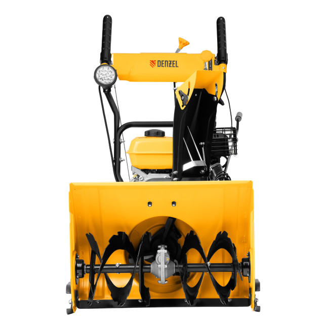 Гибридная снегоуборочная машина с функц. подметания SWB-800, 212 сс, руч. старт, 2 насадки// Denzel в Новосибирске