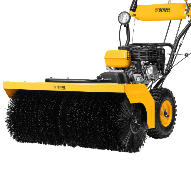 Гибридная снегоуборочная машина с функц. подметания SWB-800, 212 сс, руч. старт, 2 насадки// Denzel в Новосибирске