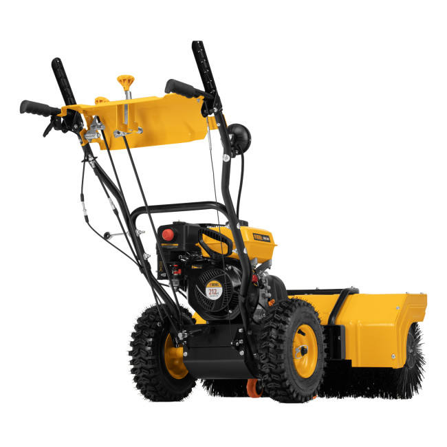 Гибридная снегоуборочная машина с функц. подметания SWB-800, 212 сс, руч. старт, 2 насадки// Denzel в Новосибирске