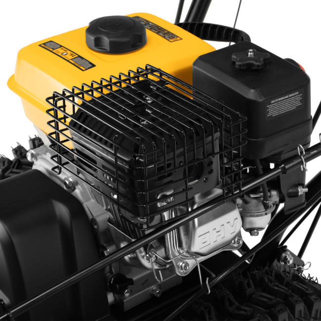 Гибридная снегоуборочная машина с функц. подметания SWB-800, 212 сс, руч. старт, 2 насадки// Denzel в Новосибирске