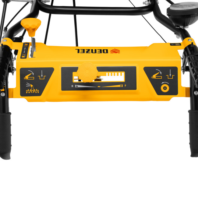 Гибридная снегоуборочная машина с функц. подметания SWB-800, 212 сс, руч. старт, 2 насадки// Denzel в Новосибирске