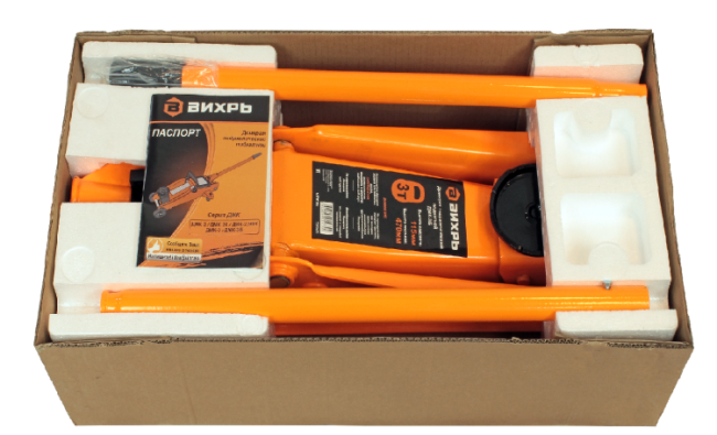 Домкрат гидравлический подкатной ДМК-3Б Вихрь в Новосибирске