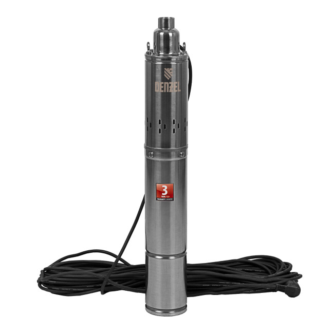 Скважинный насос DWS-4-150, винтовой, диаметр 4", 1300 Вт, 2000 л/ч, напор 150 м Denzel в Новосибирске Скважинный насос DWS-4-150, винтовой, диаметр 4", 1300 Вт, 2000 л/ч, напор 150 м Denzel в Новосибирске