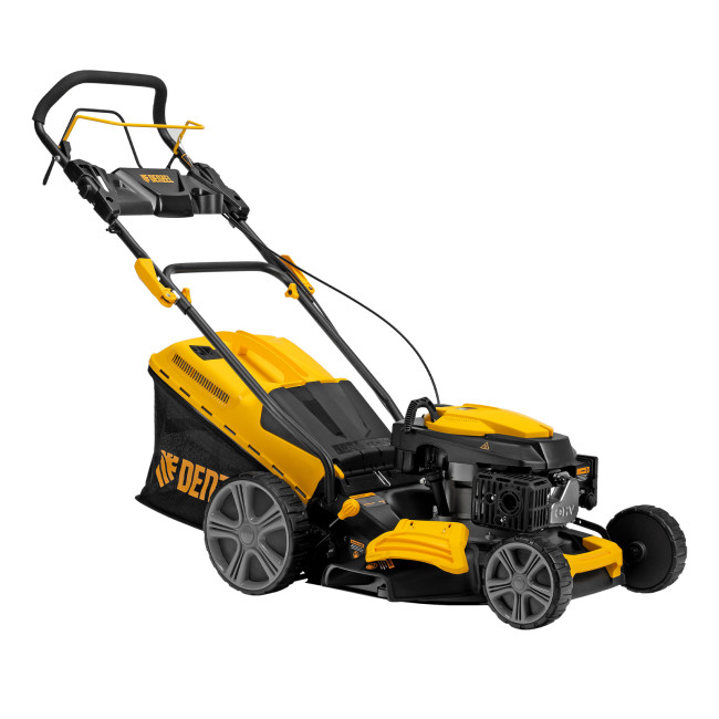 Газонокосилка бензиновая GLD-460SP, 146 куб.см, ширина 46 см, привод 7 уровней, травосборник 50 л Denzel в Новосибирске