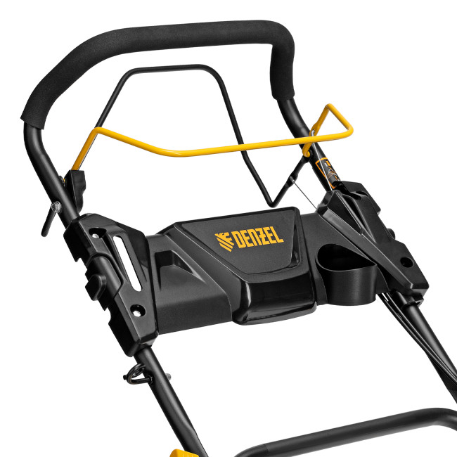 Газонокосилка бензиновая GLD-460SP, 146 куб.см, ширина 46 см, привод 7 уровней, травосборник 50 л Denzel в Новосибирске