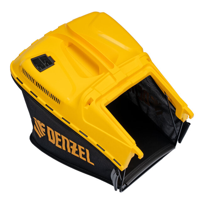 Газонокосилка бензиновая GLD-460SP, 146 куб.см, ширина 46 см, привод 7 уровней, травосборник 50 л Denzel в Новосибирске