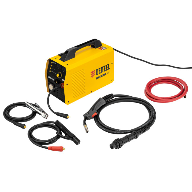 Аппарат инвертор. полуавтомат. cварки IMIG-200, 200 А, ПВ 60%, катушка 5 кг Denzel в Новосибирске