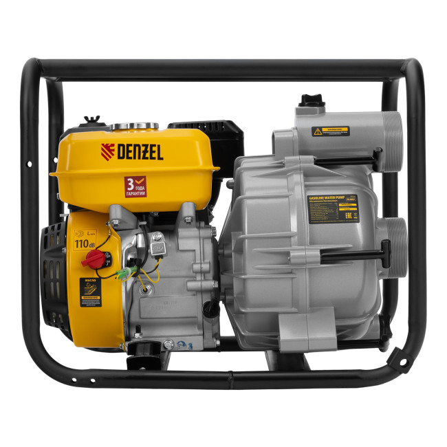 Мотопомпа бензиновая для грязной воды PX-80D7, 7 л.с., 3", 1300 л/мин, глуб 8 м,напор 30 м Denzel в Новосибирске Мотопомпа бензиновая для грязной воды PX-80D7, 7 л.с., 3", 1300 л/мин, глуб 8 м,напор 30 м Denzel в Новосибирске