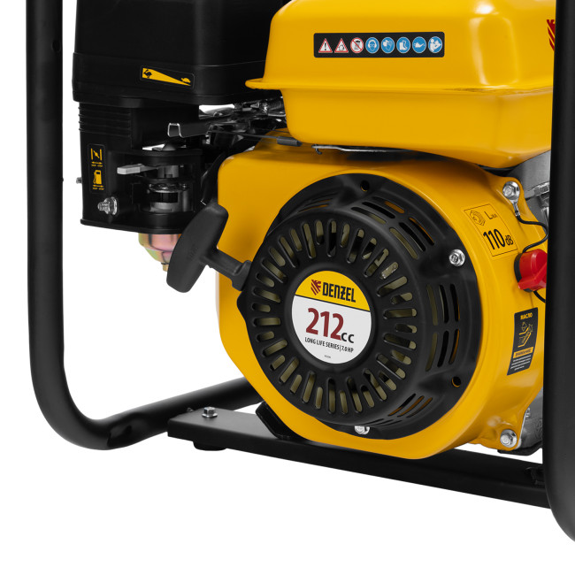 Мотопомпа бензиновая для грязной воды PX-80D7, 7 л.с., 3", 1300 л/мин, глуб 8 м,напор 30 м Denzel в Новосибирске Мотопомпа бензиновая для грязной воды PX-80D7, 7 л.с., 3", 1300 л/мин, глуб 8 м,напор 30 м Denzel в Новосибирске