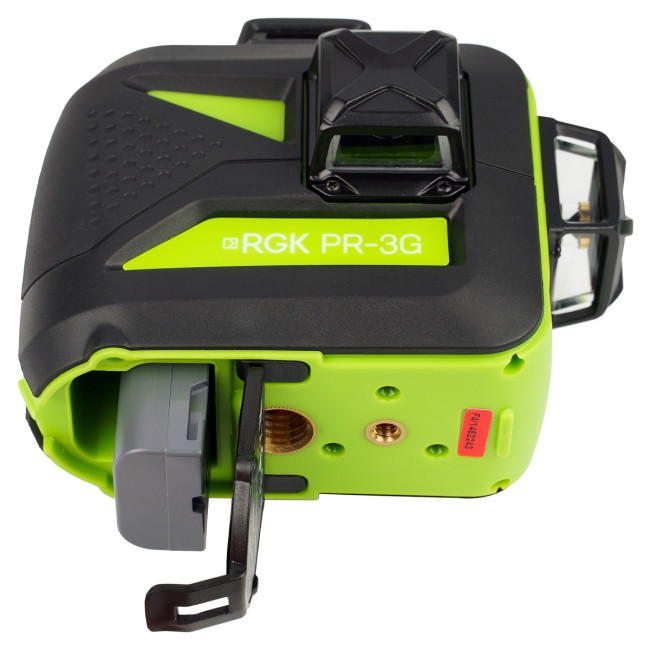 Комплект: лазерный уровень RGK PR-3G + штанга-упор в Новосибирске